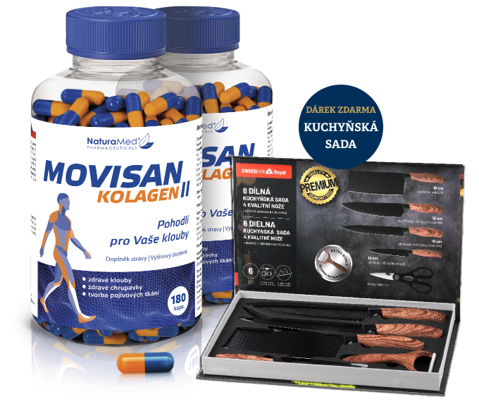 Balenie movisan kolagénu 2, s novými nožmi